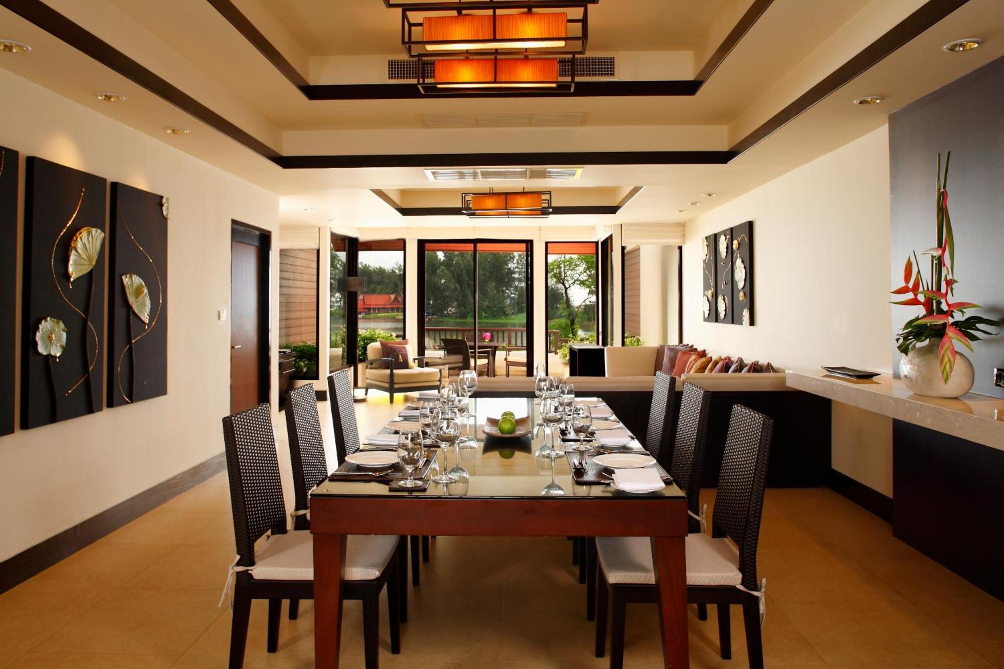 Dusit Thani Laguna Phuket Bang Tao Beach  Esterno foto A dining room
